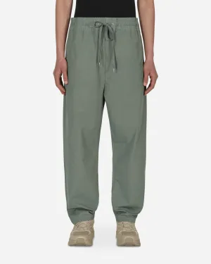 No Side Seam Long Pants Green
