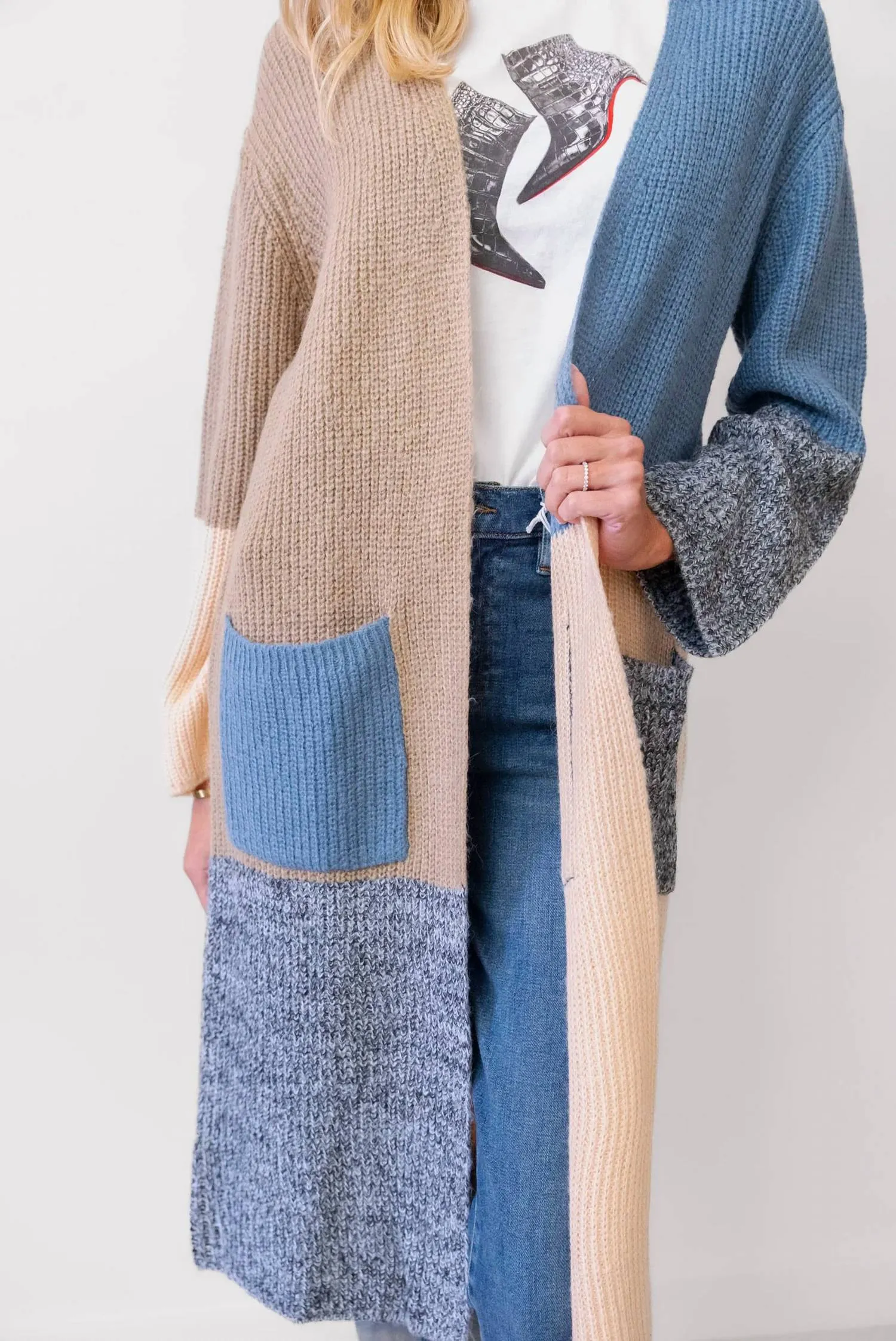 Nomad's Embrace Cardigan In Brown