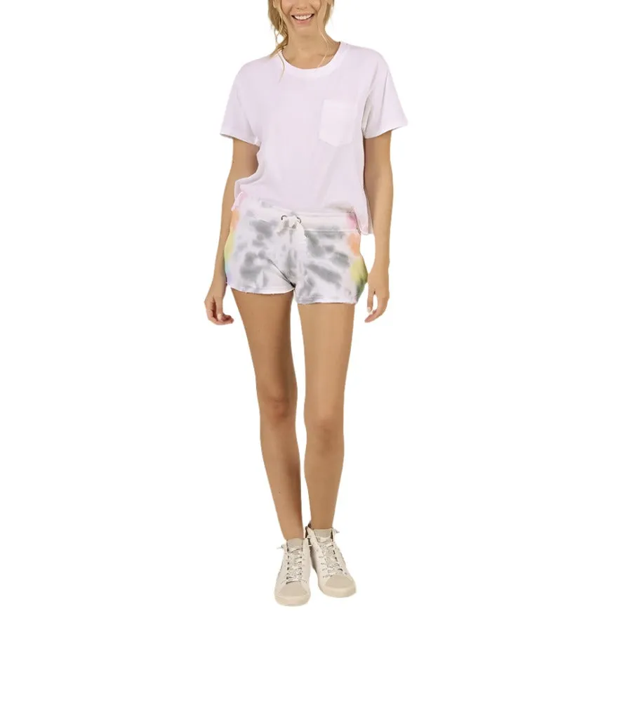 Ocean Drive/Vintage Havana Firework Tie Dye Burnout Shorts OD9315