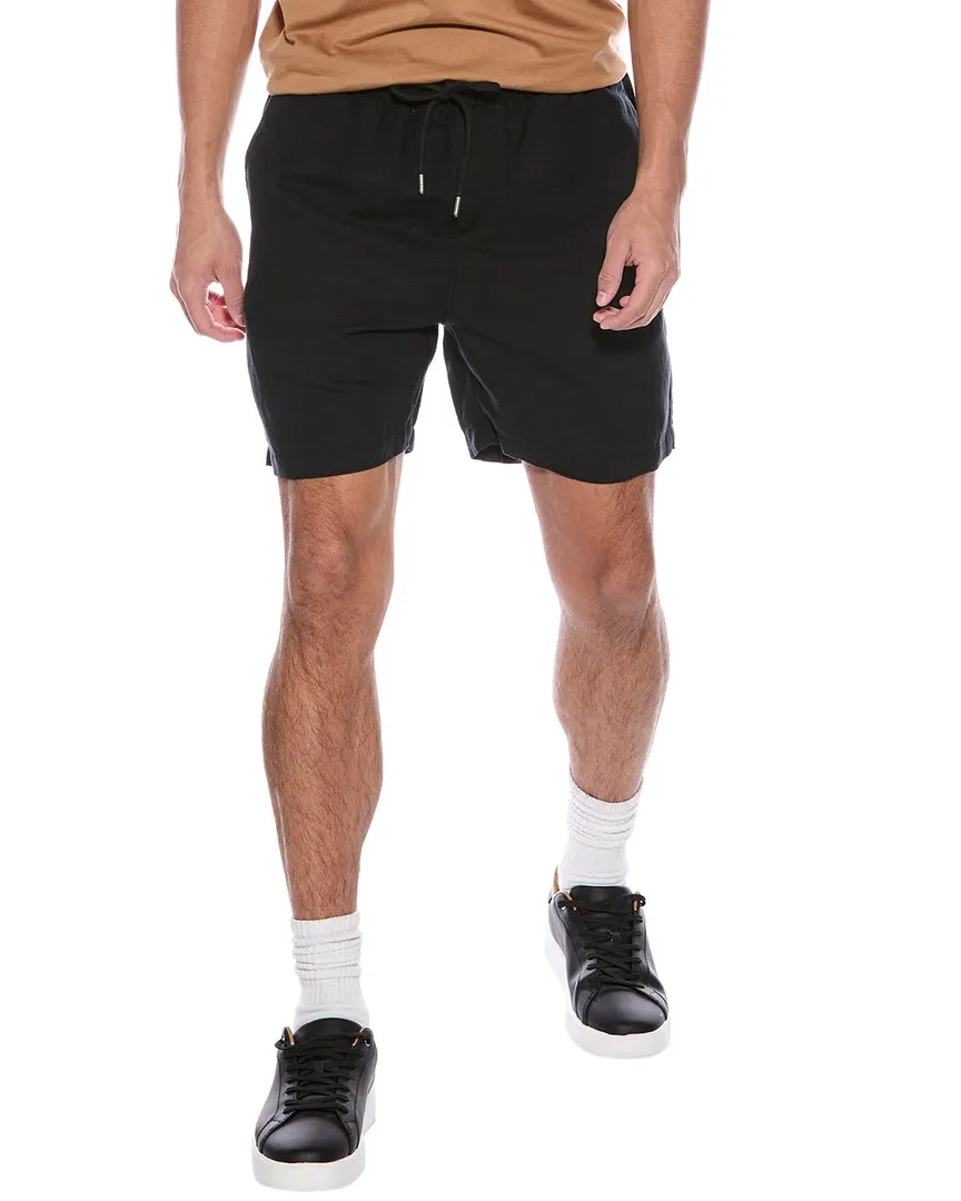 Onia Air Linen-Blend Pull-On Short