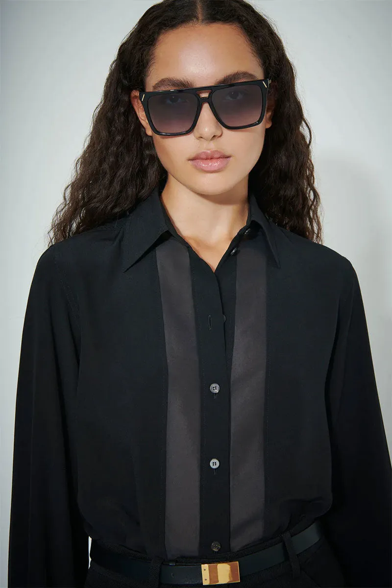 Panelled Shirt