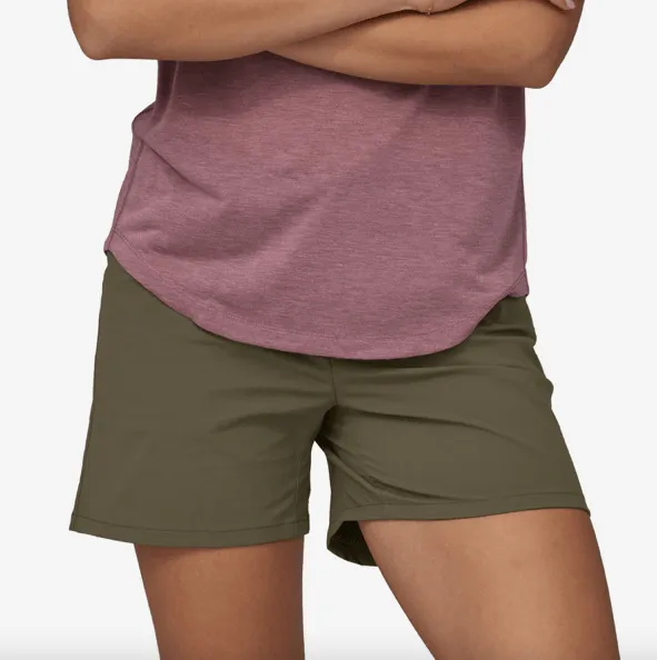 Patagonia Quandary Shorts - 5" Basin Green
