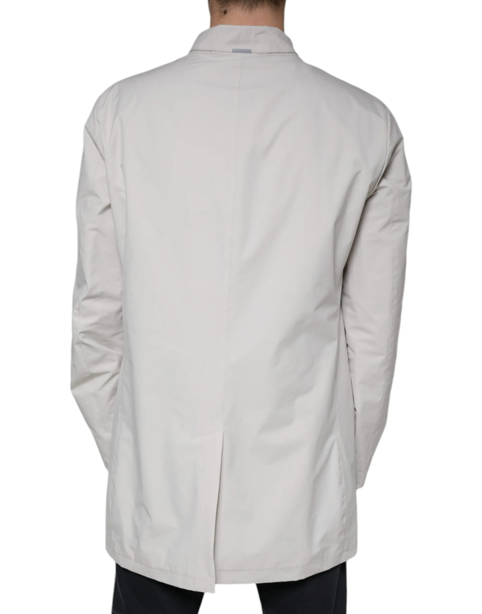 People Of Shibuya ivory Full Zip Coat Men Men's Jacket (Pre-Owned)