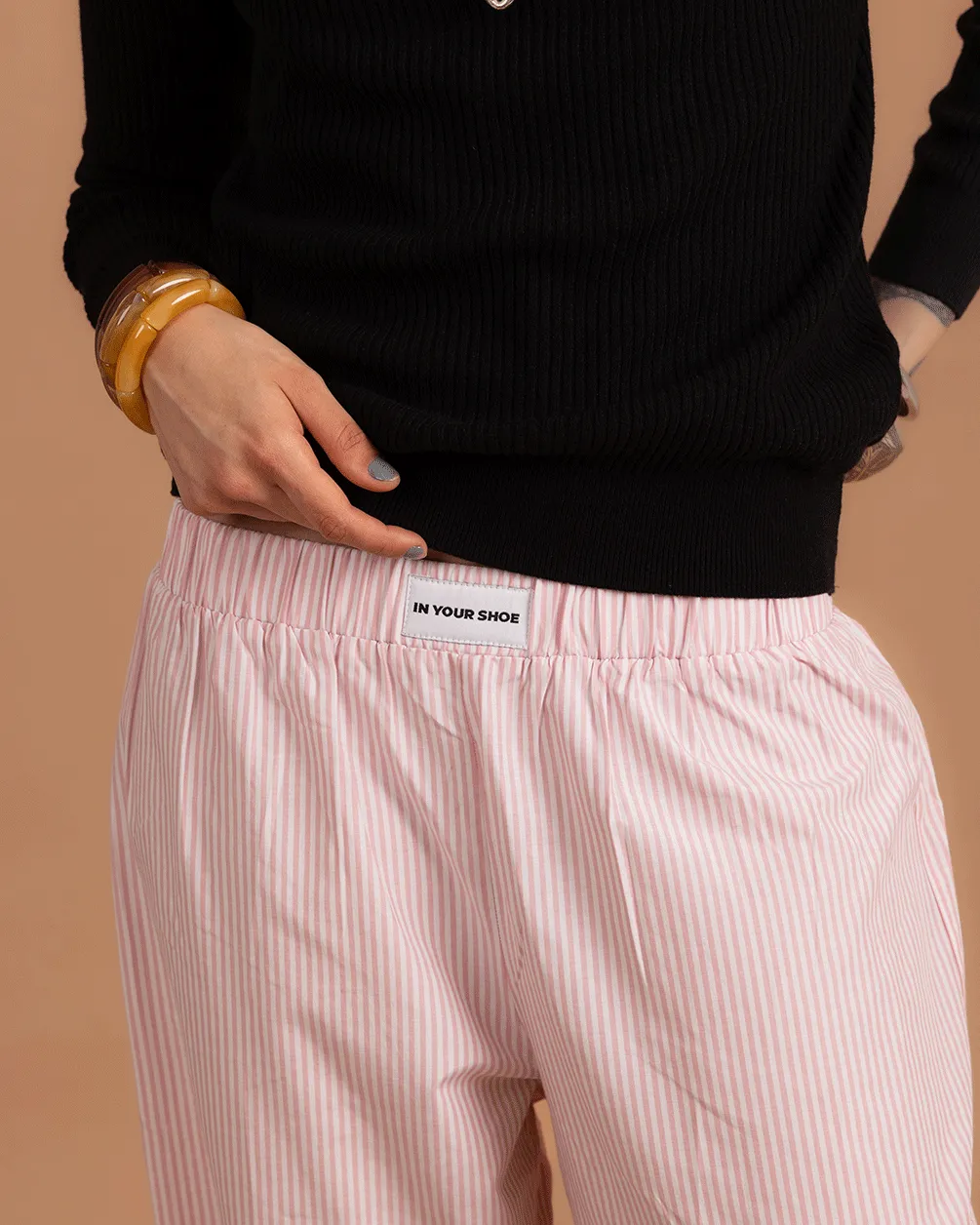 Pink Boxer Pants