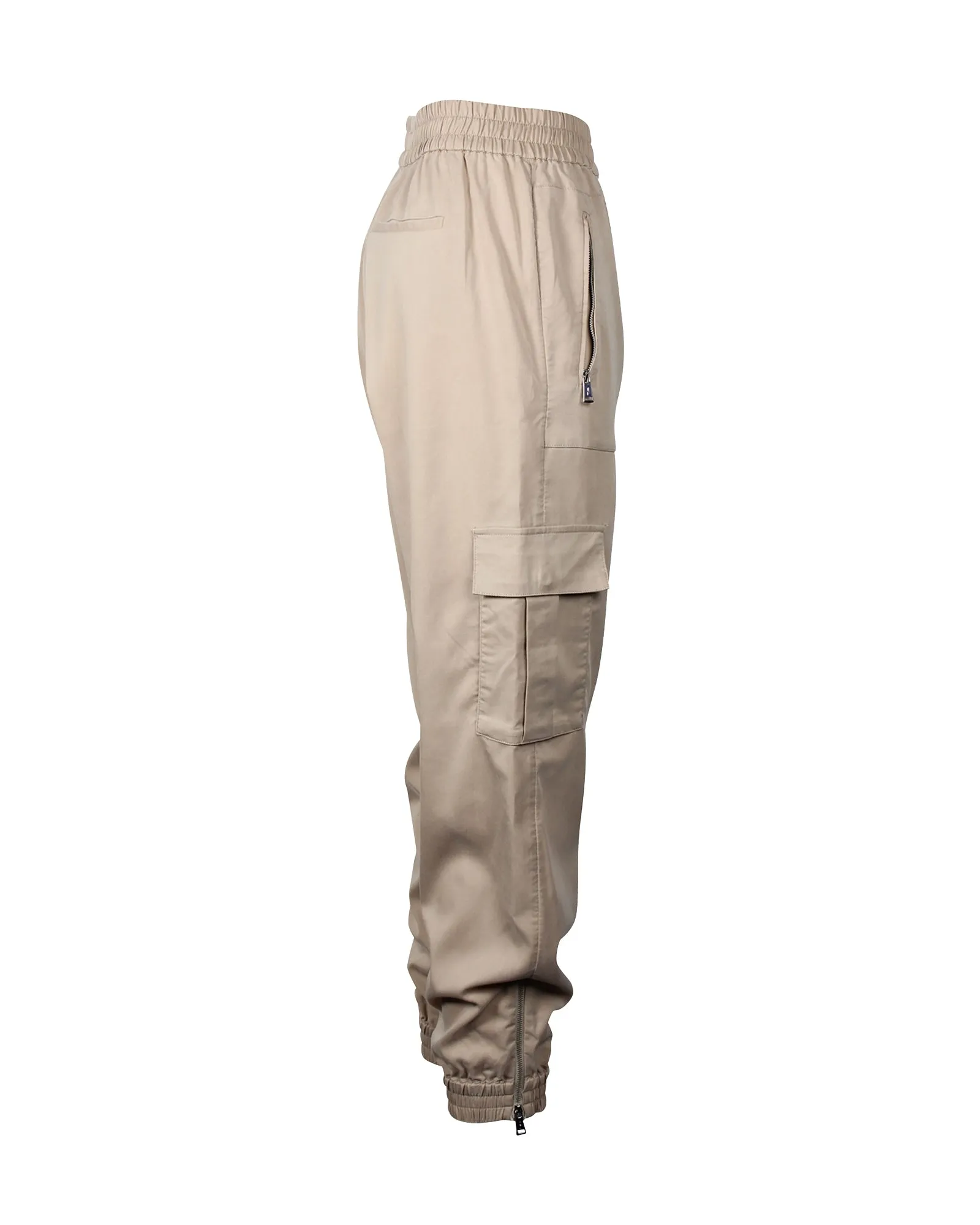 Polo Ralph Lauren Cargo Pants in Beige Lyocell