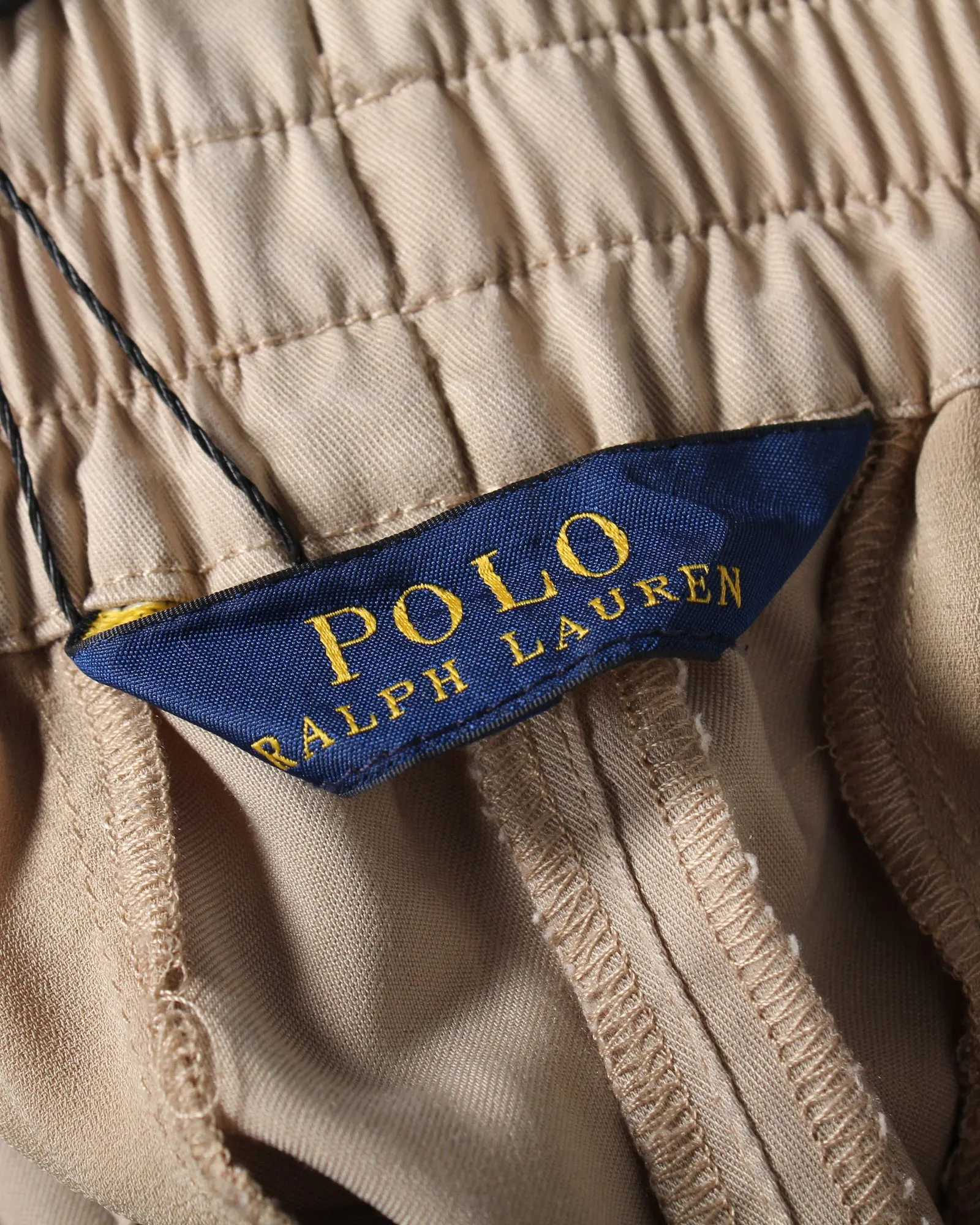 Polo Ralph Lauren Cargo Pants in Beige Lyocell