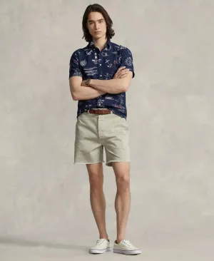 Polo Ralph Lauren Chino Shorts Men's 6" Burroughs Relaxed Fit Khaki Beige MXX151