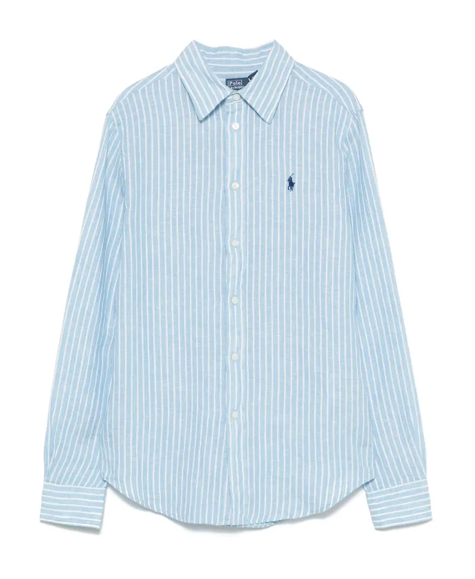 Polo Ralph Lauren Classic Fit Striped Linen Shirt