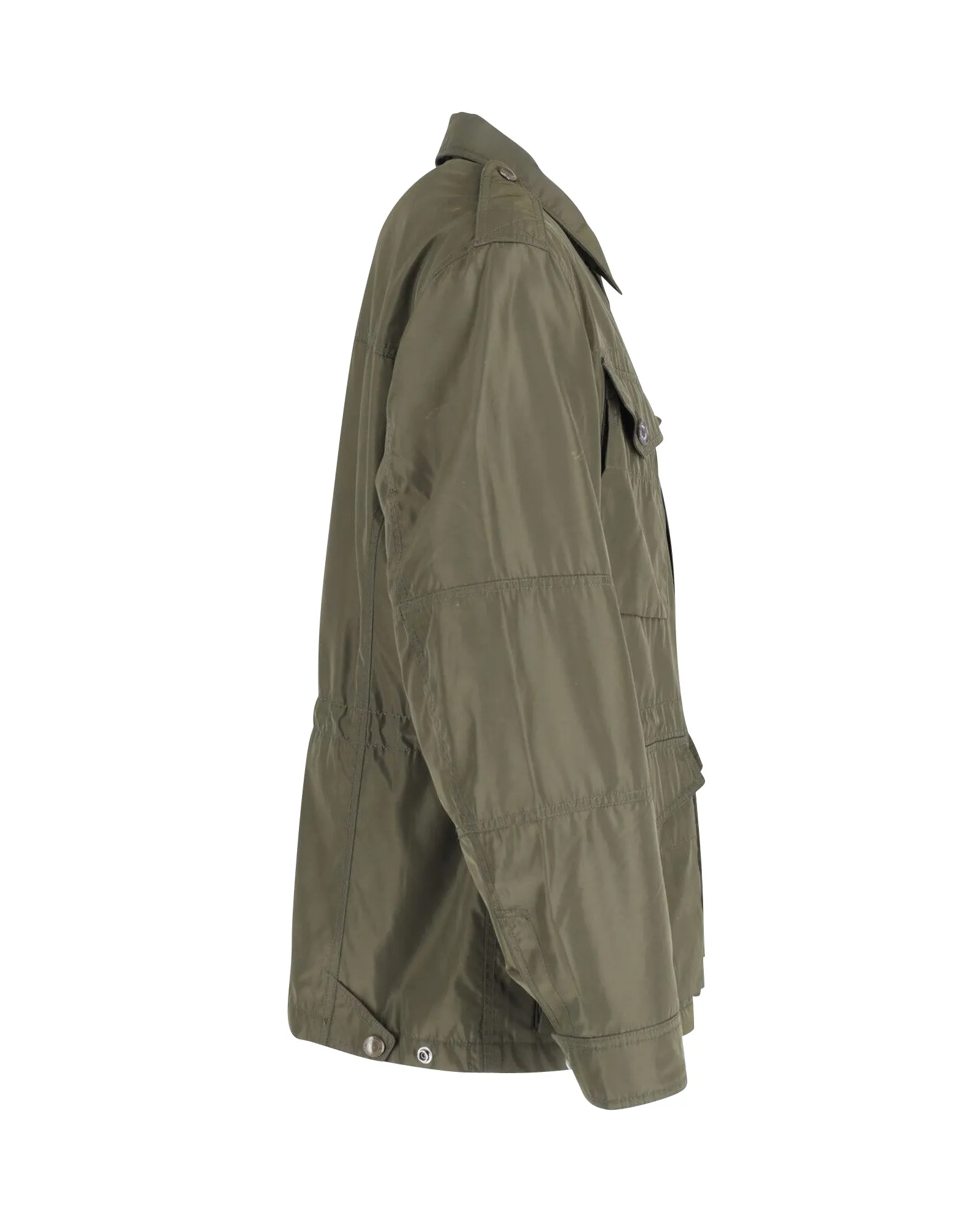 Polo Ralph Lauren Field Jacket in Khaki Green Polyester