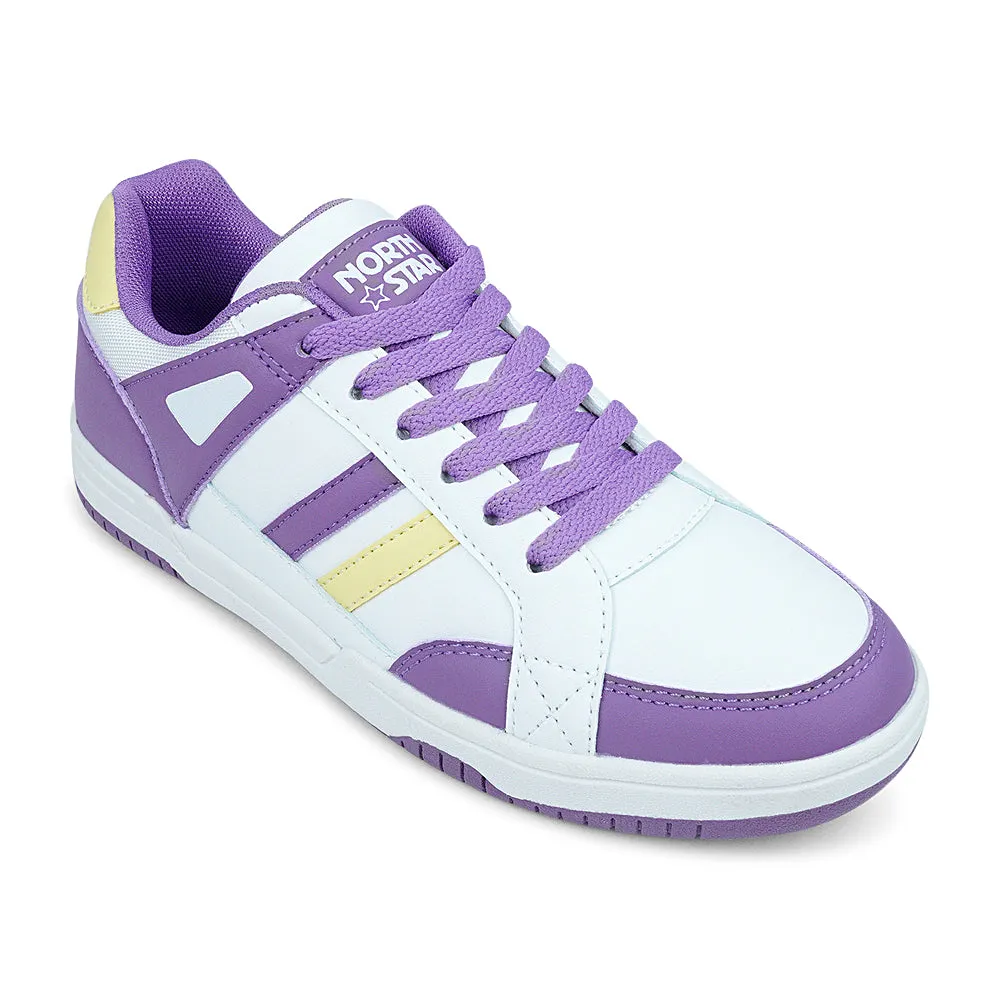 POWER NEW YORK Low-Top Lace-Up Sneaker for Women