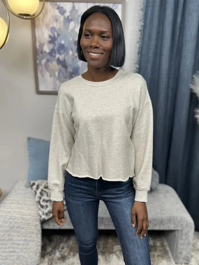 Premium Enchanted Moonlight Women's Oversized Cropped Sweatshirt * Final Sale*
