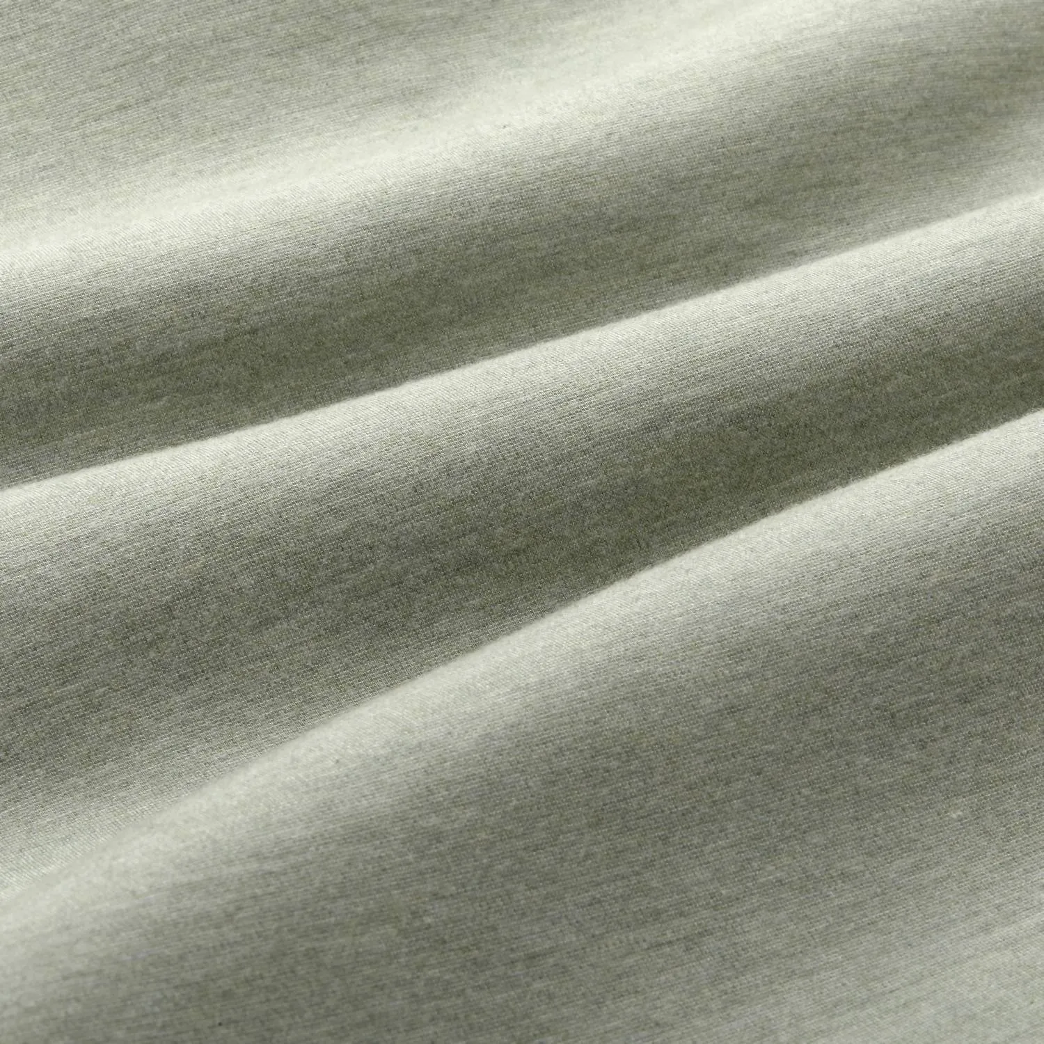 Proflex Quarter Zip Sweater In Sage Green Heather