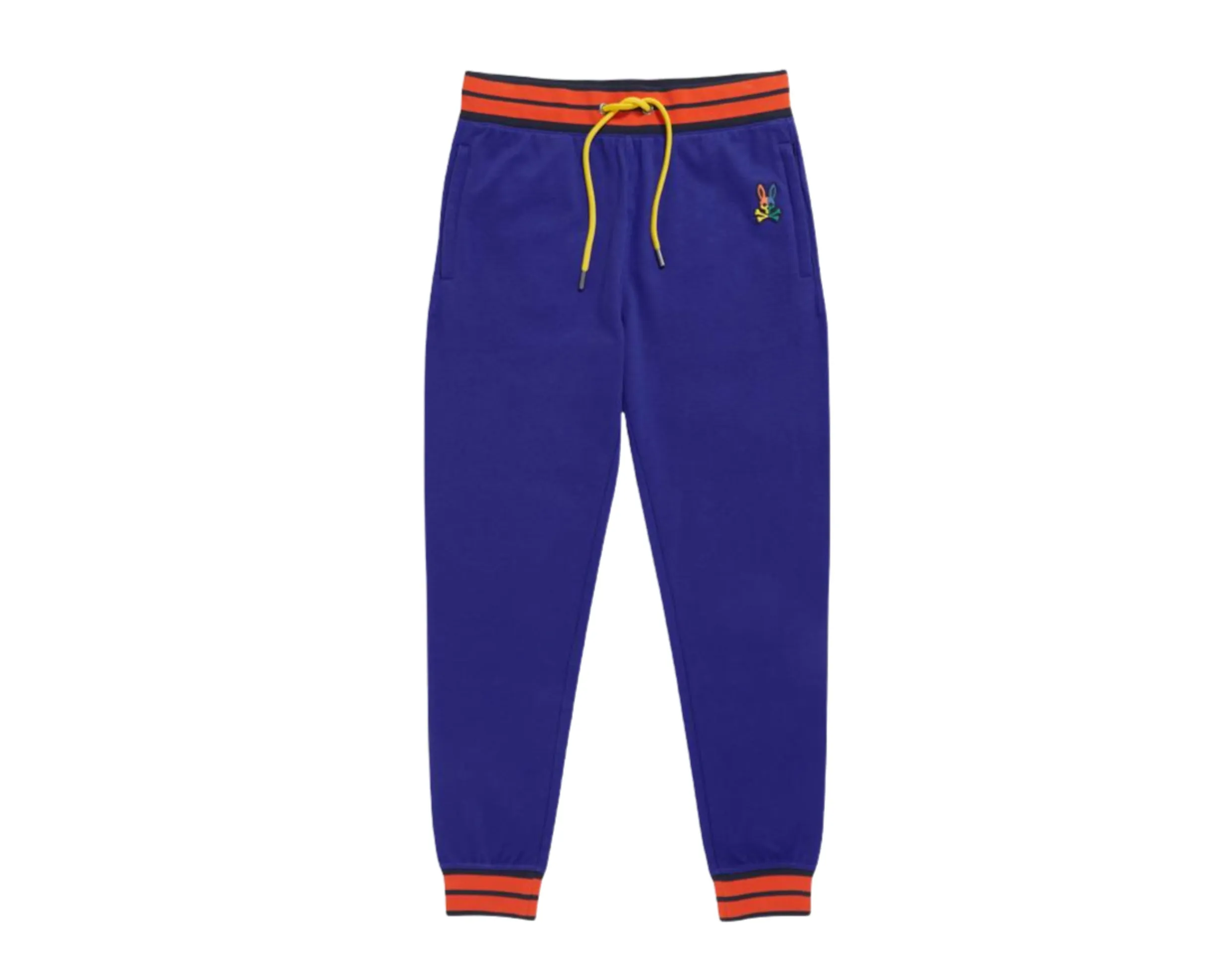 Psycho Bunny Warwick Color-Block Logo Bold Blue Pants B6P112Q1FT-BLD