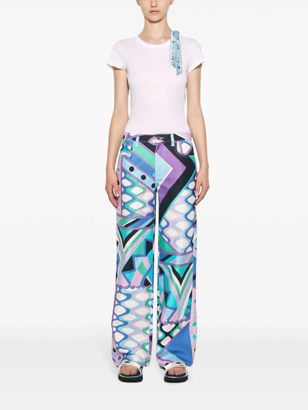 Pucci Women's T-Shirts And Polos