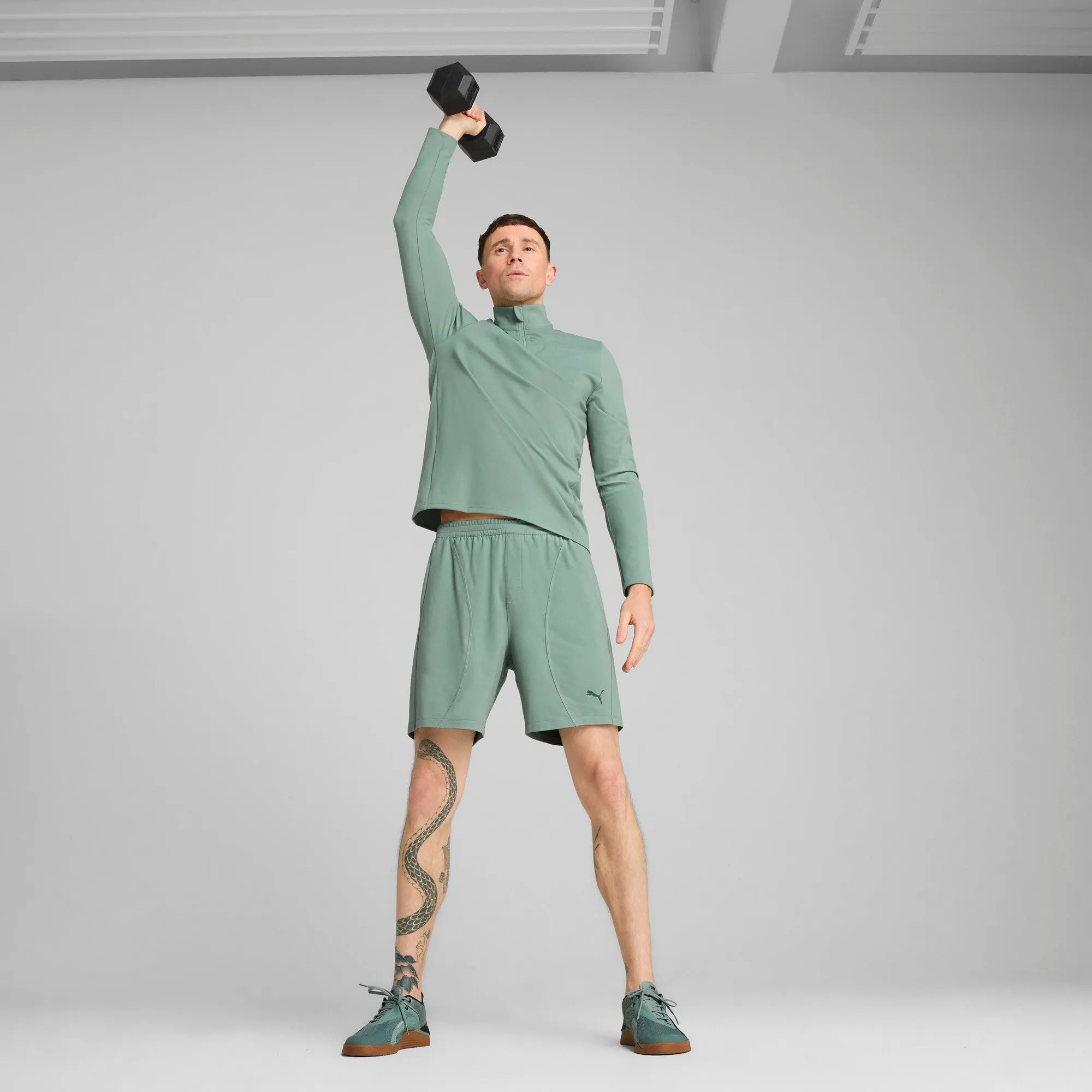PUMA Men's CLOUDSPUN 7" Knit Shorts