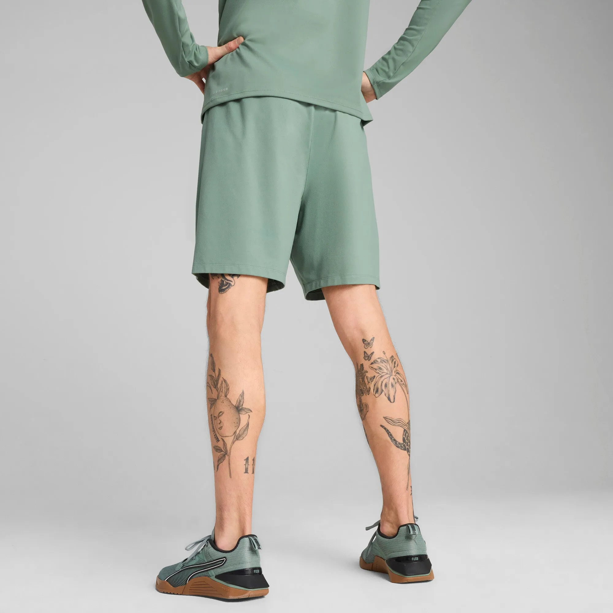 PUMA Men's CLOUDSPUN 7" Knit Shorts