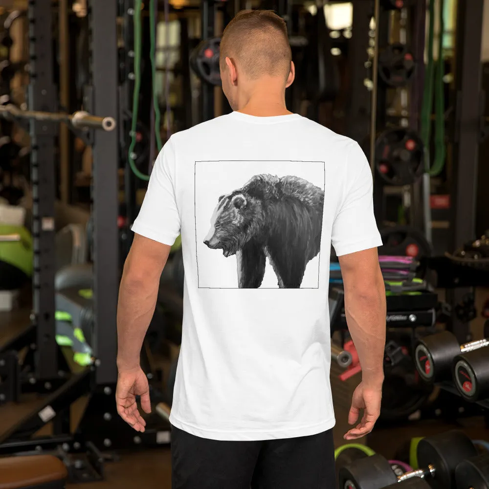"Courage" - Black & White T-shirt