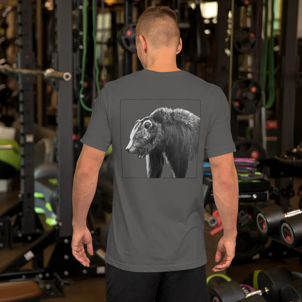 "Courage" - Black & White T-shirt