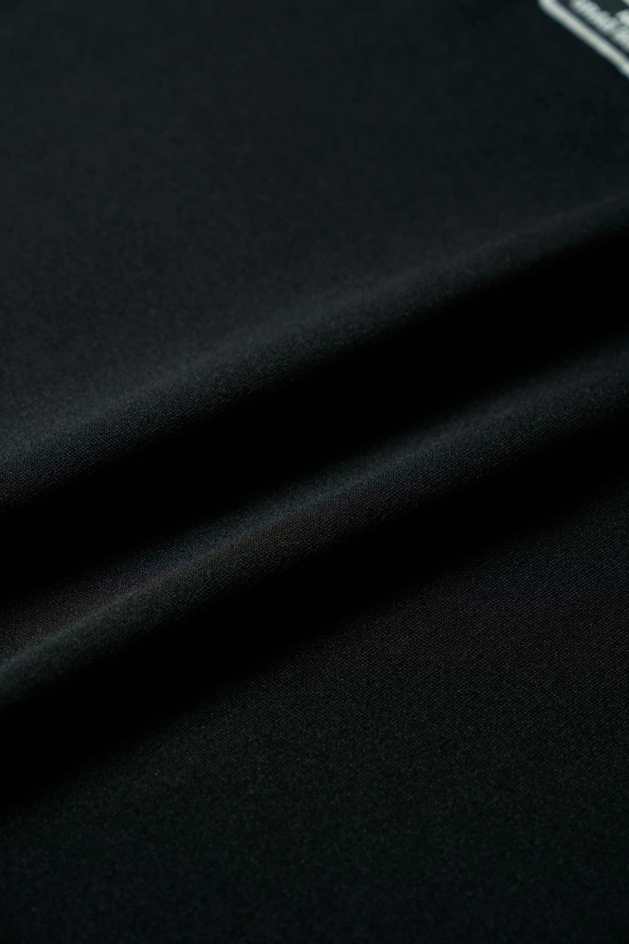 RACING LOGO L/S MOCK NECK SHIRTS BLACK