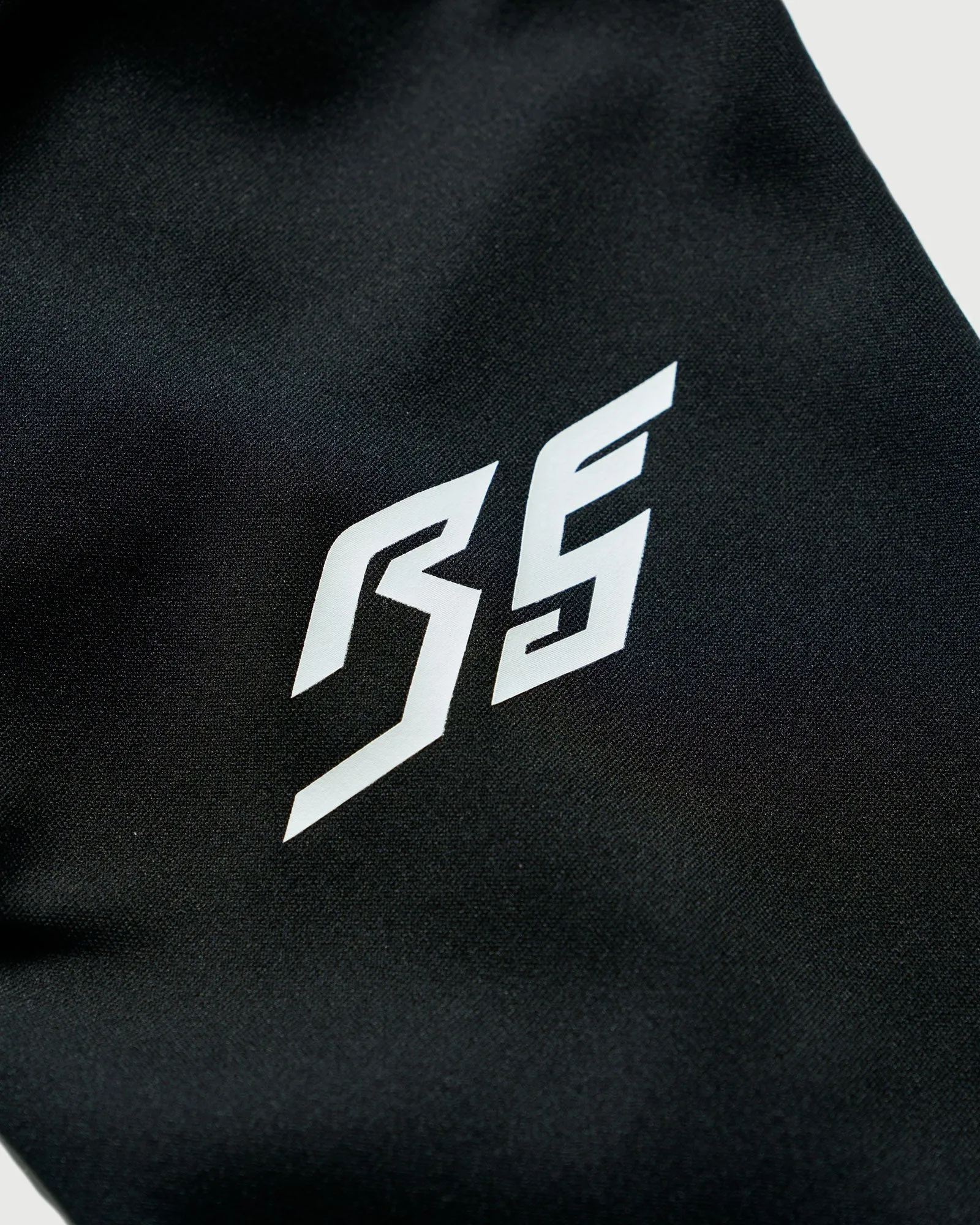 RACING LOGO L/S MOCK NECK SHIRTS BLACK