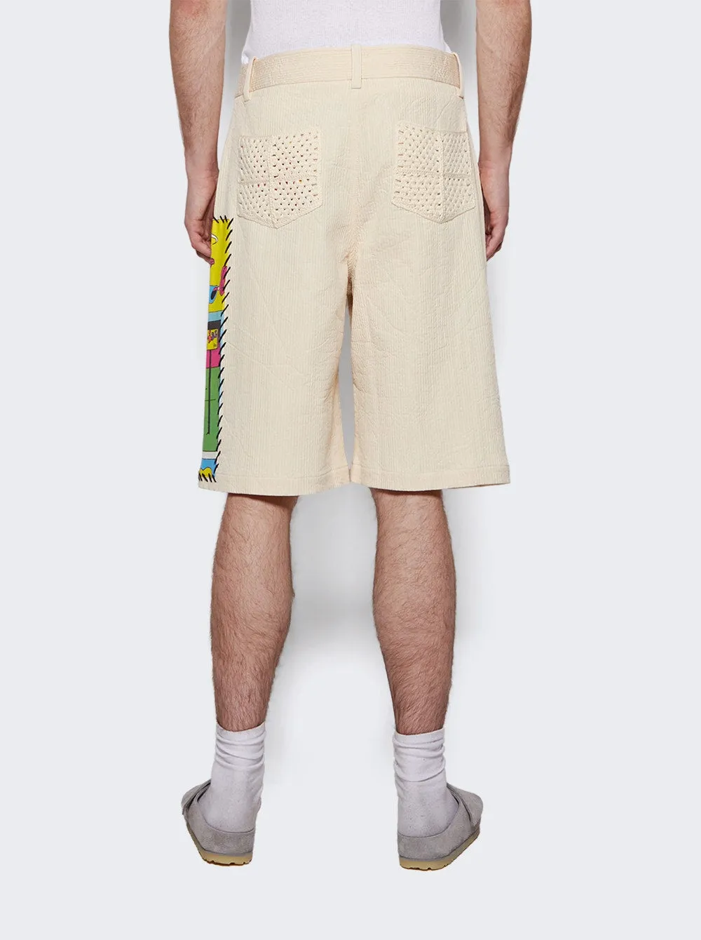 Ripple Pleat Virot Short