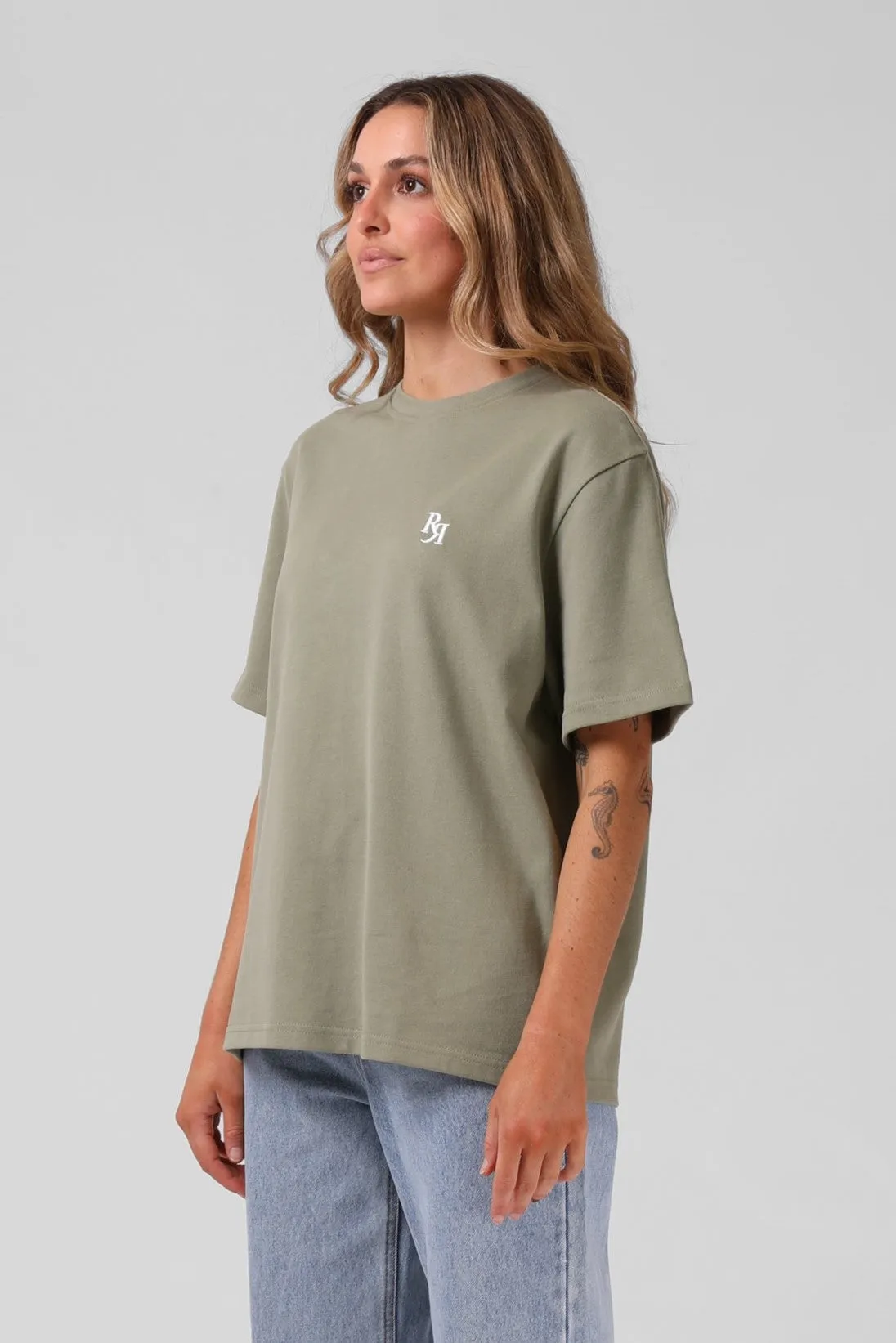 RPM OS Sanded Tee Sage