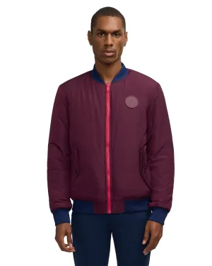 Scotch & Soda Men's Evlon Reversible Varsity Bomber Jacket