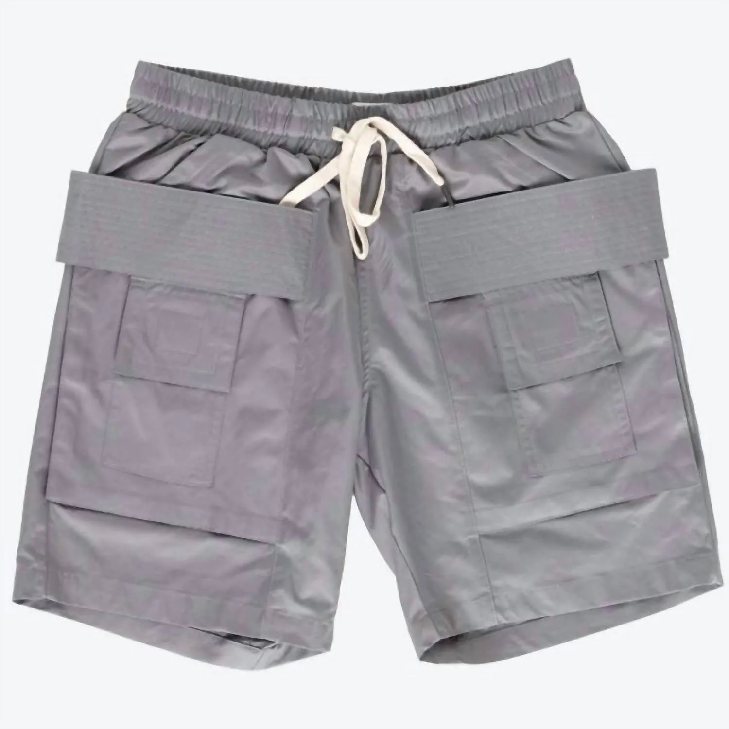 Shinobi Cargo Pocket Shorts In Grey