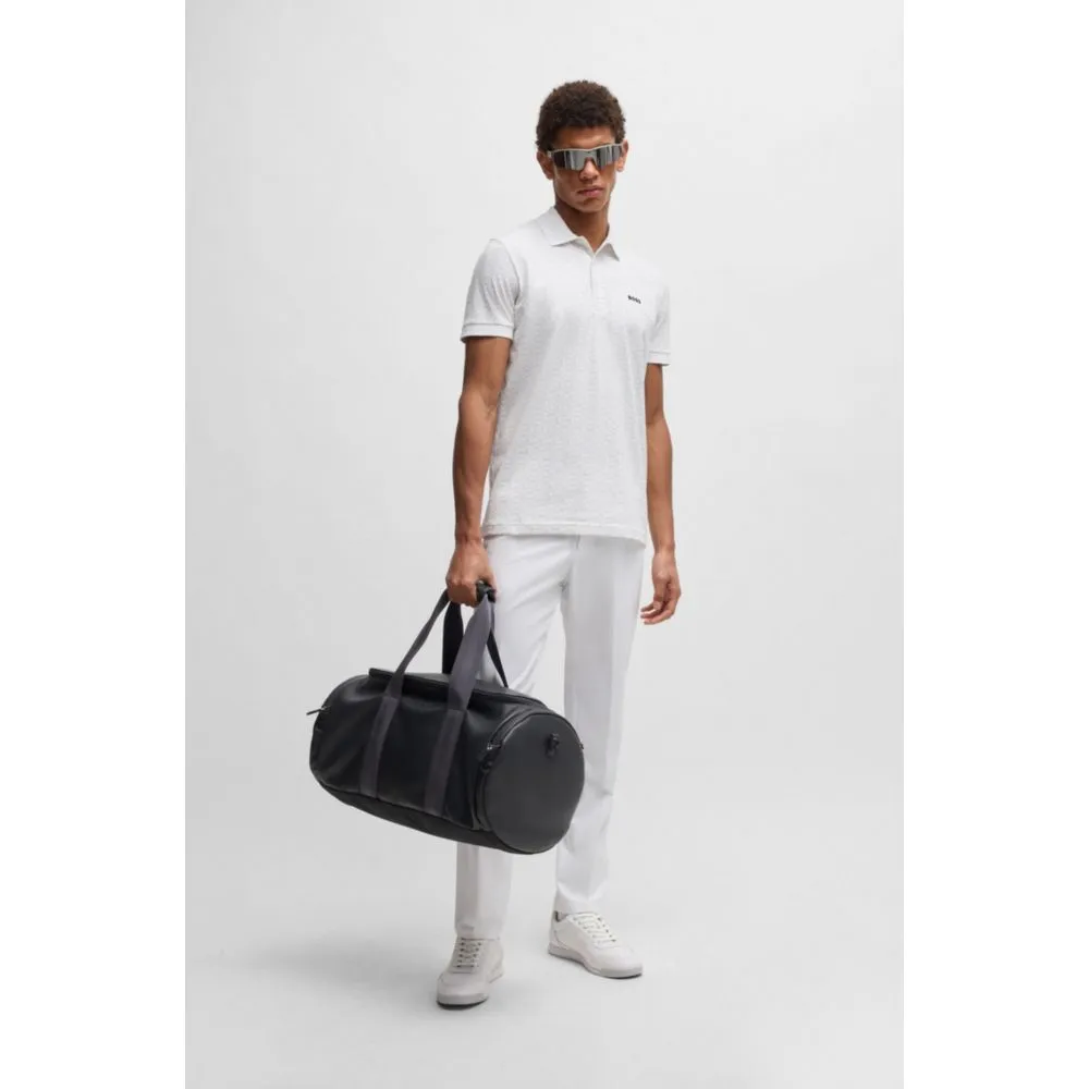Slim-fit pants in water-repellent stretch fabric