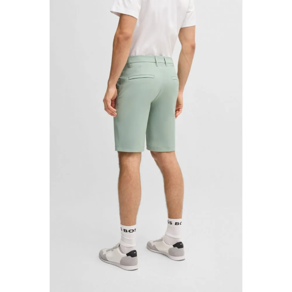 Slim-fit shorts in water-repellent stretch fabric