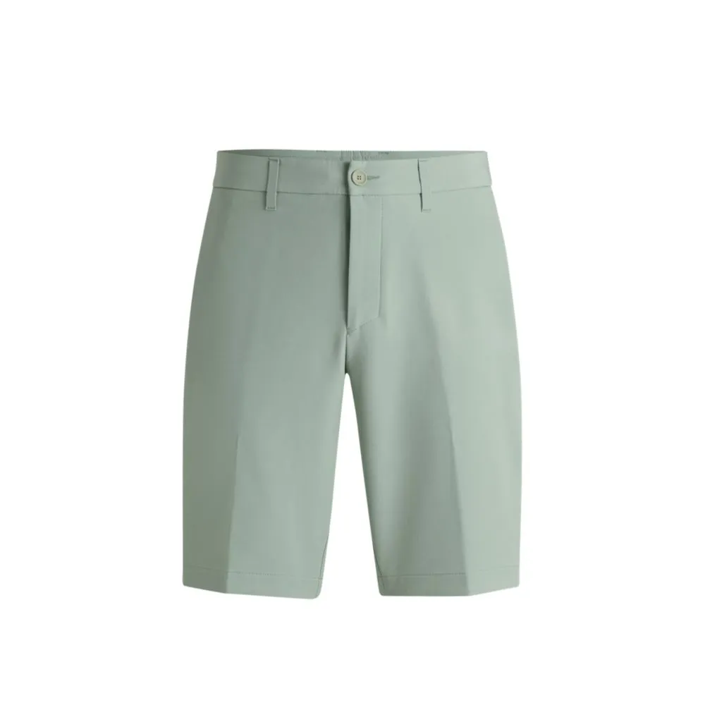 Slim-fit shorts in water-repellent stretch fabric