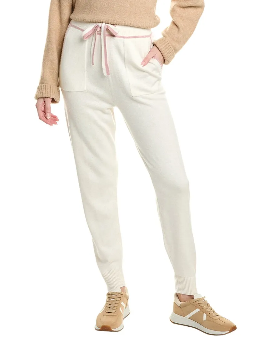 Splendid Elizabeth Sweater Silk-Blend Jogger Pant