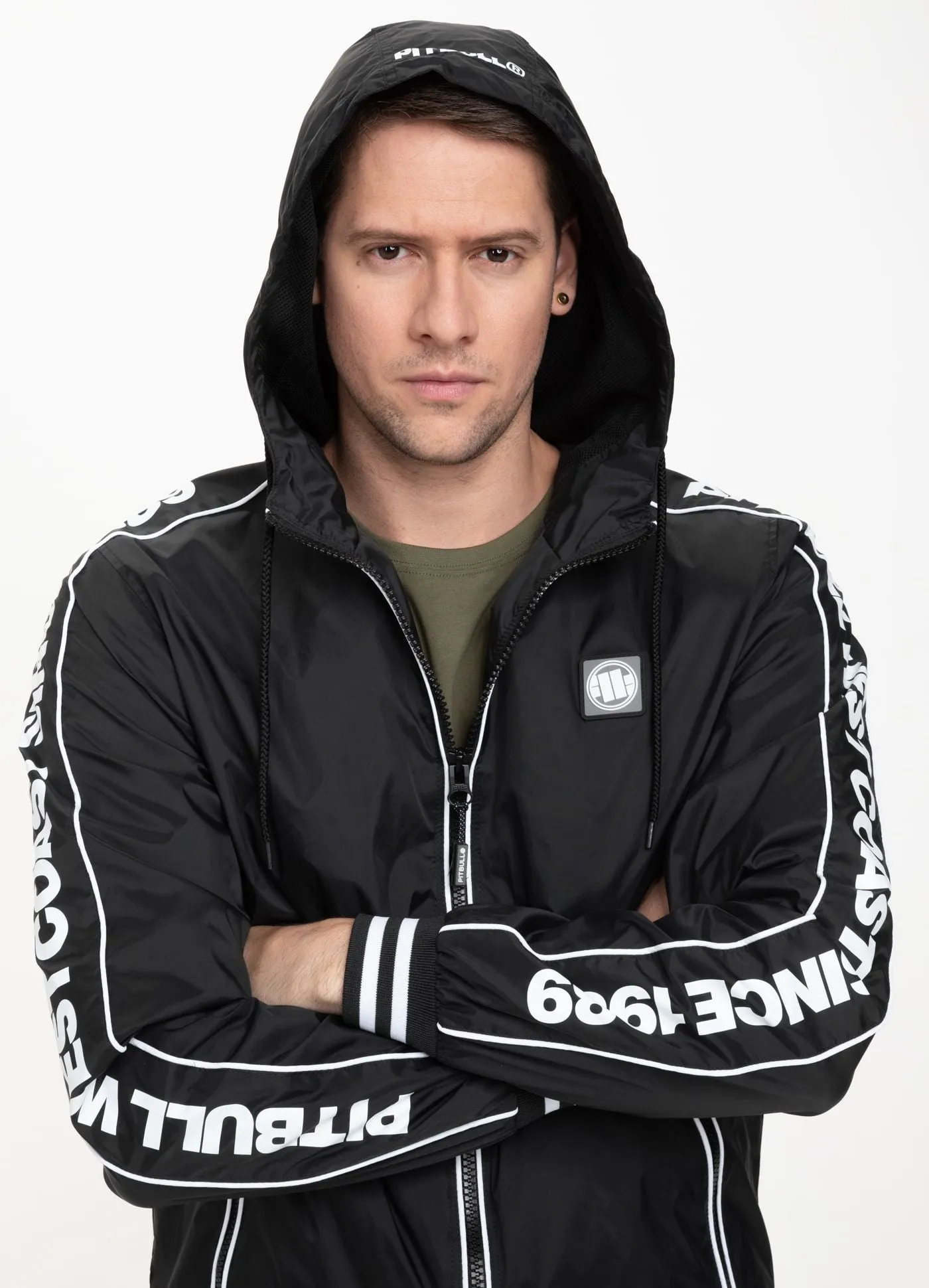 Spring hooded jacket Blackwood