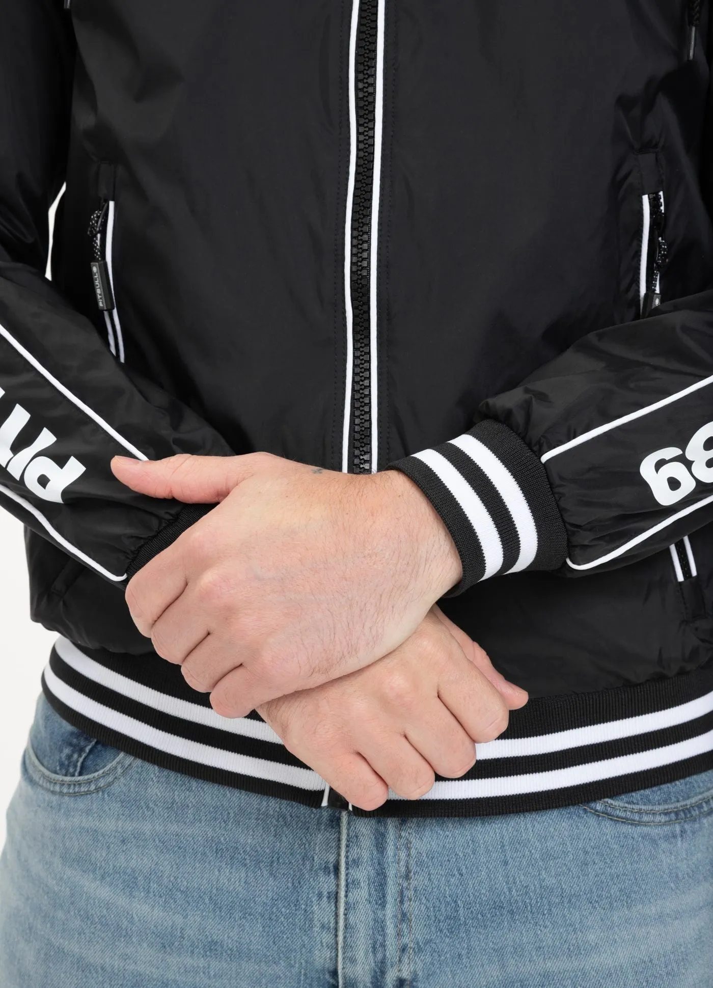 Spring hooded jacket Blackwood
