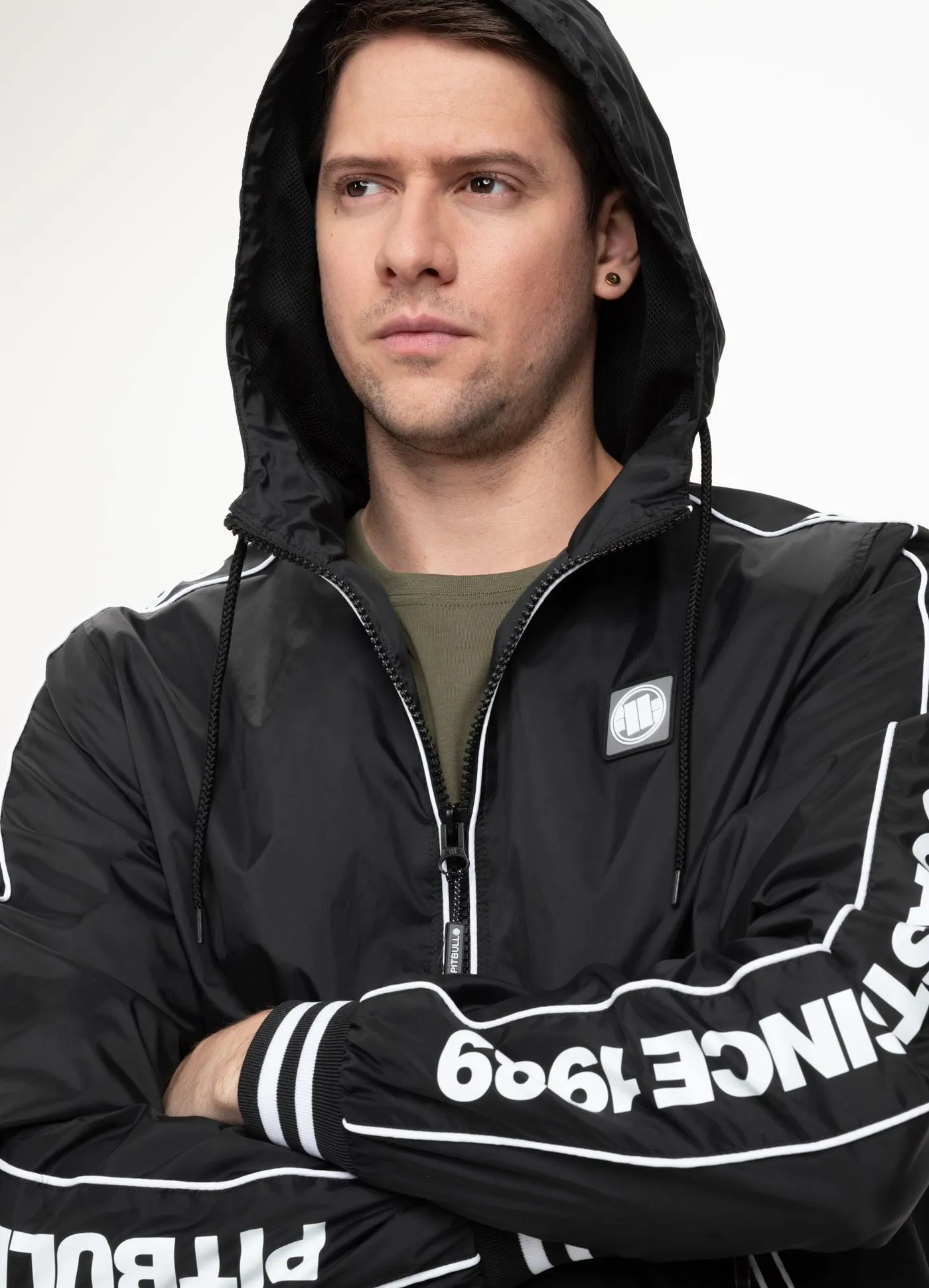 Spring hooded jacket Blackwood