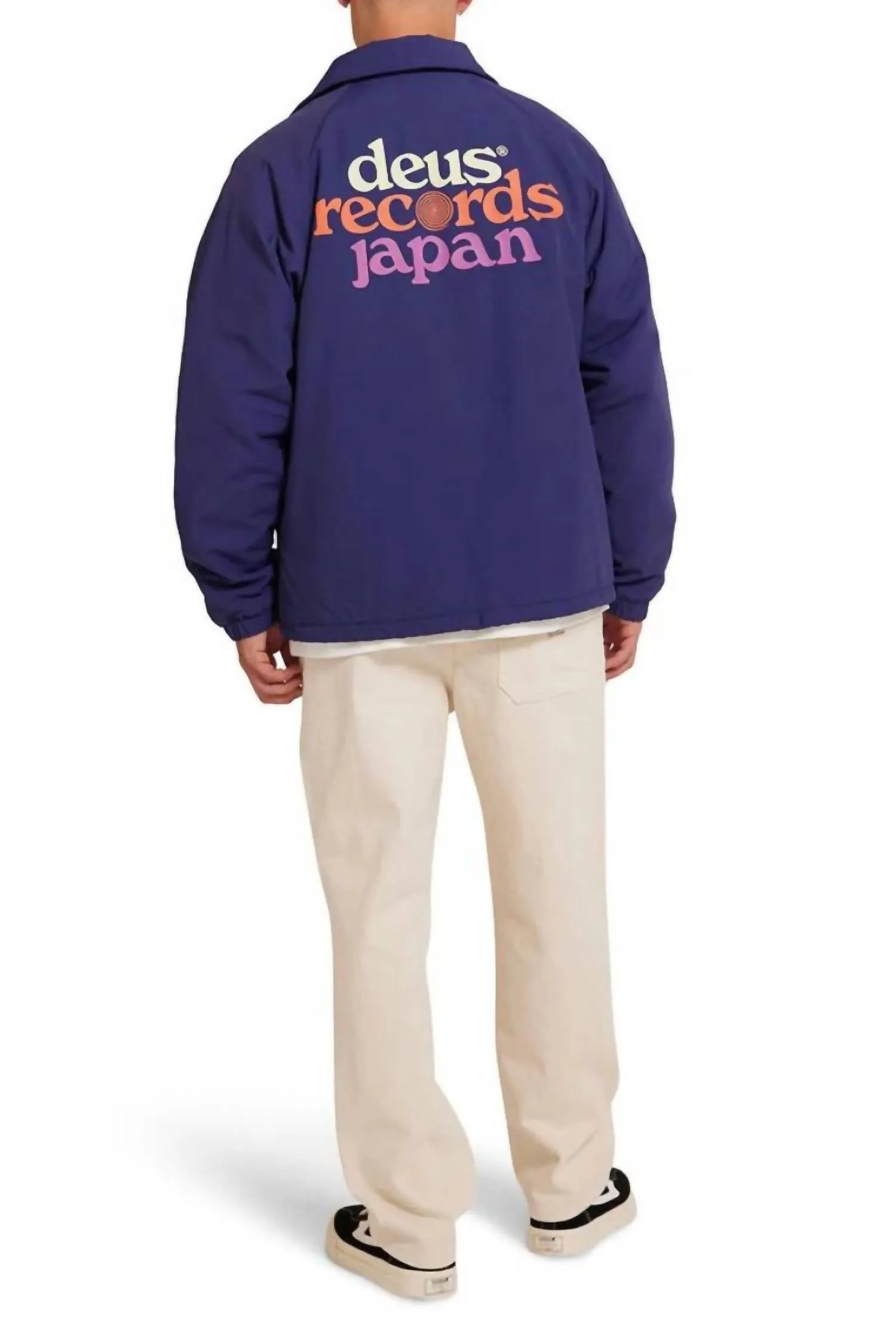 Strata Coach Jacket In Blue