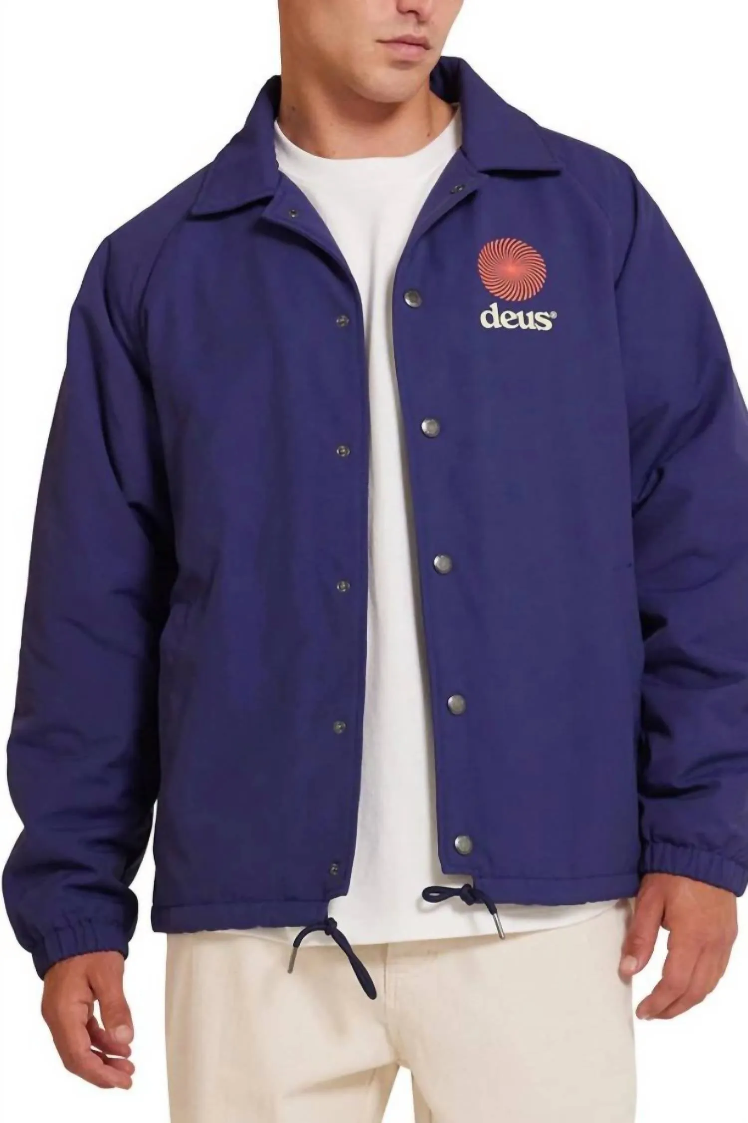 Strata Coach Jacket In Blue