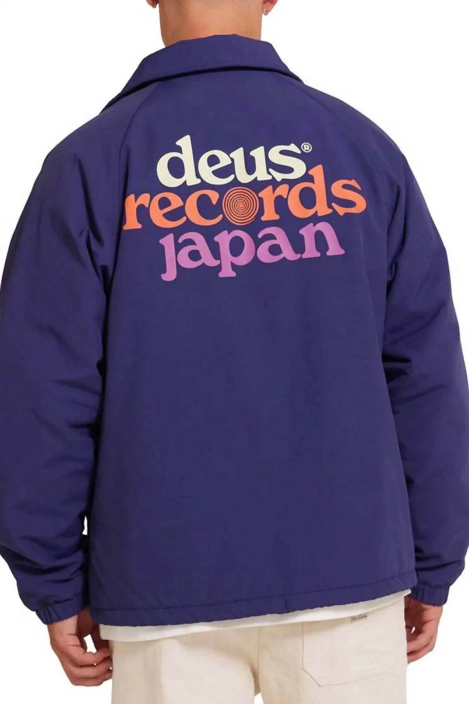 Strata Coach Jacket In Blue