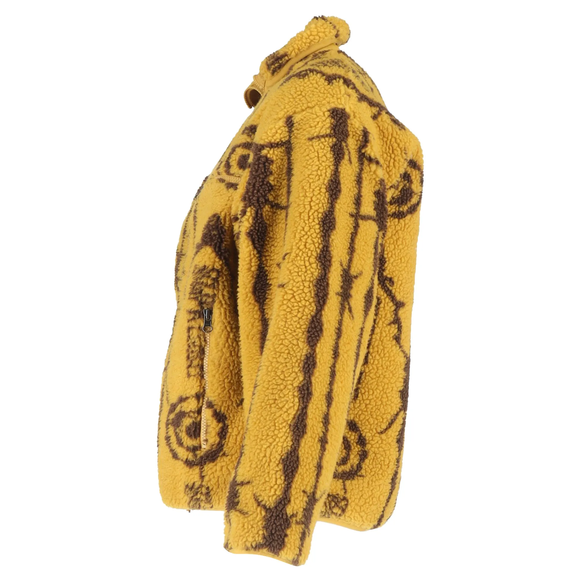 Supreme x SOUTH2 WEST8 Printed Jacket in Yellow Fleece