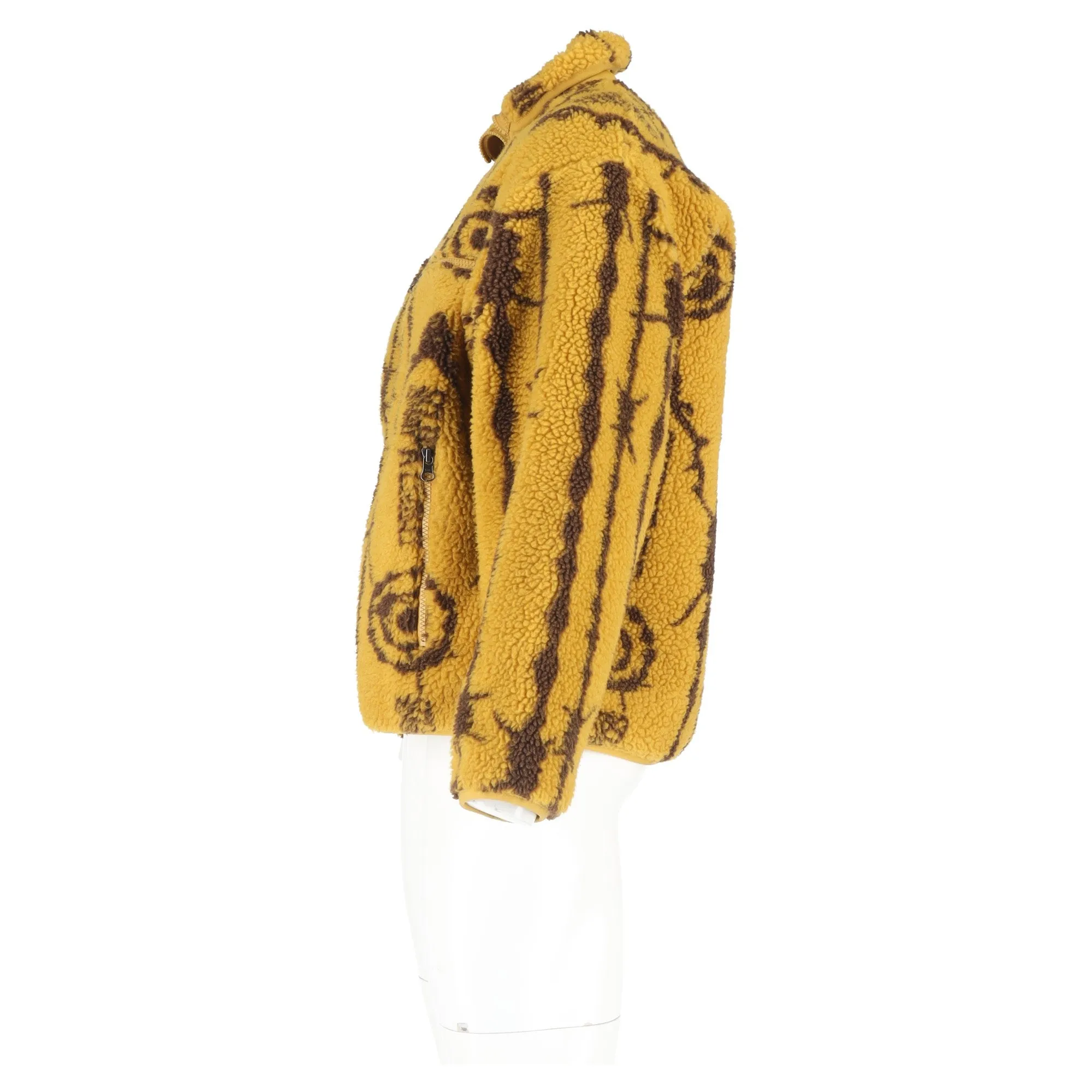 Supreme x SOUTH2 WEST8 Printed Jacket in Yellow Fleece