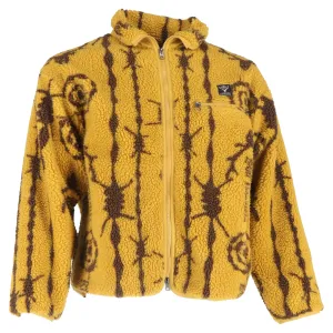Supreme x SOUTH2 WEST8 Printed Jacket in Yellow Fleece