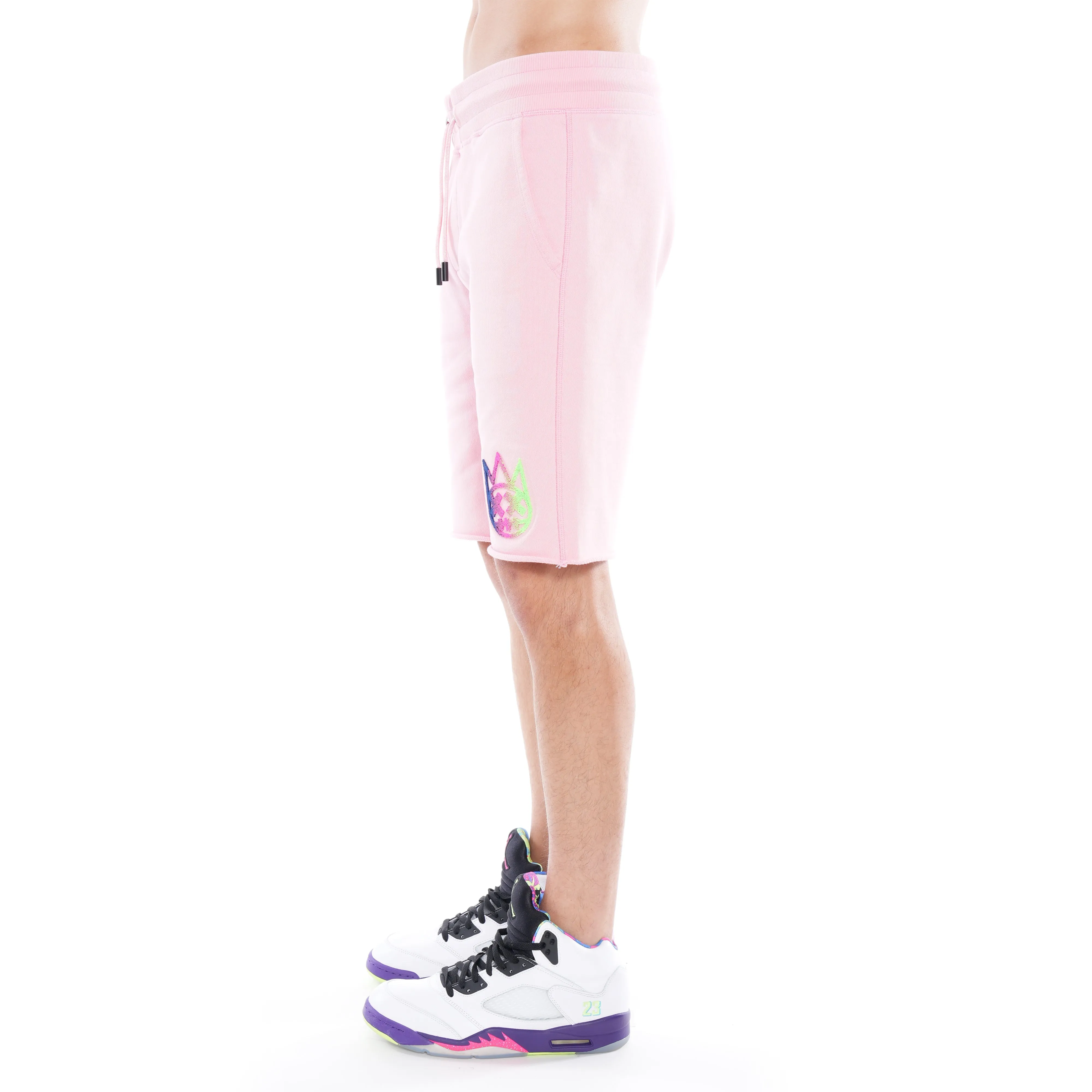 SWEATSHORT IN CANDY PINK