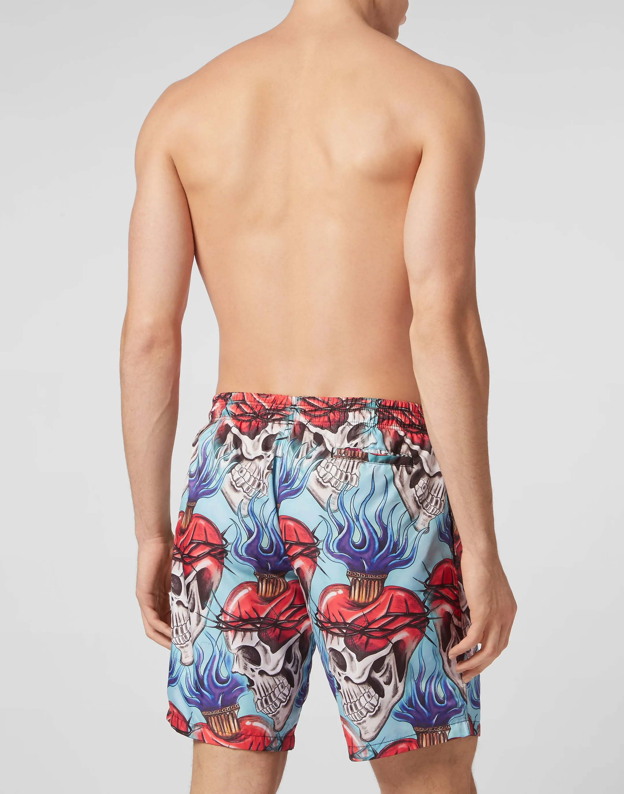 Swim Shorts Love Tattoo