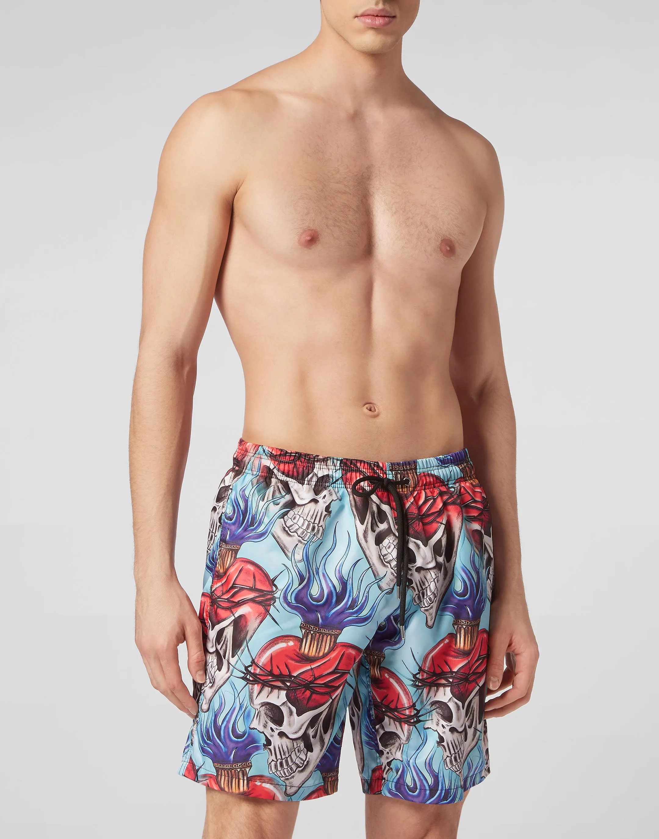 Swim Shorts Love Tattoo