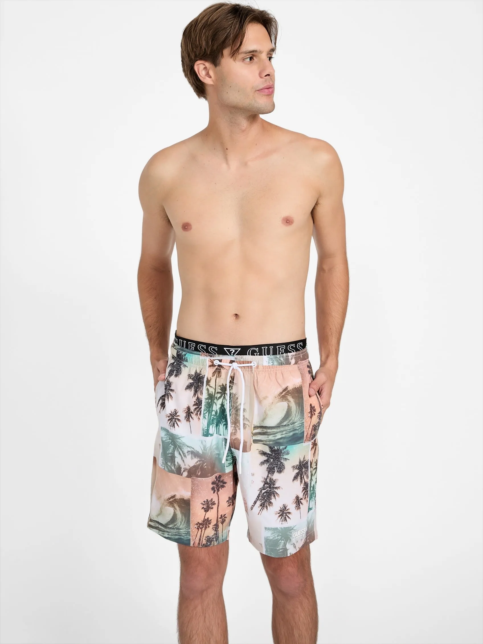 Tai Collage Volley Swim Shorts