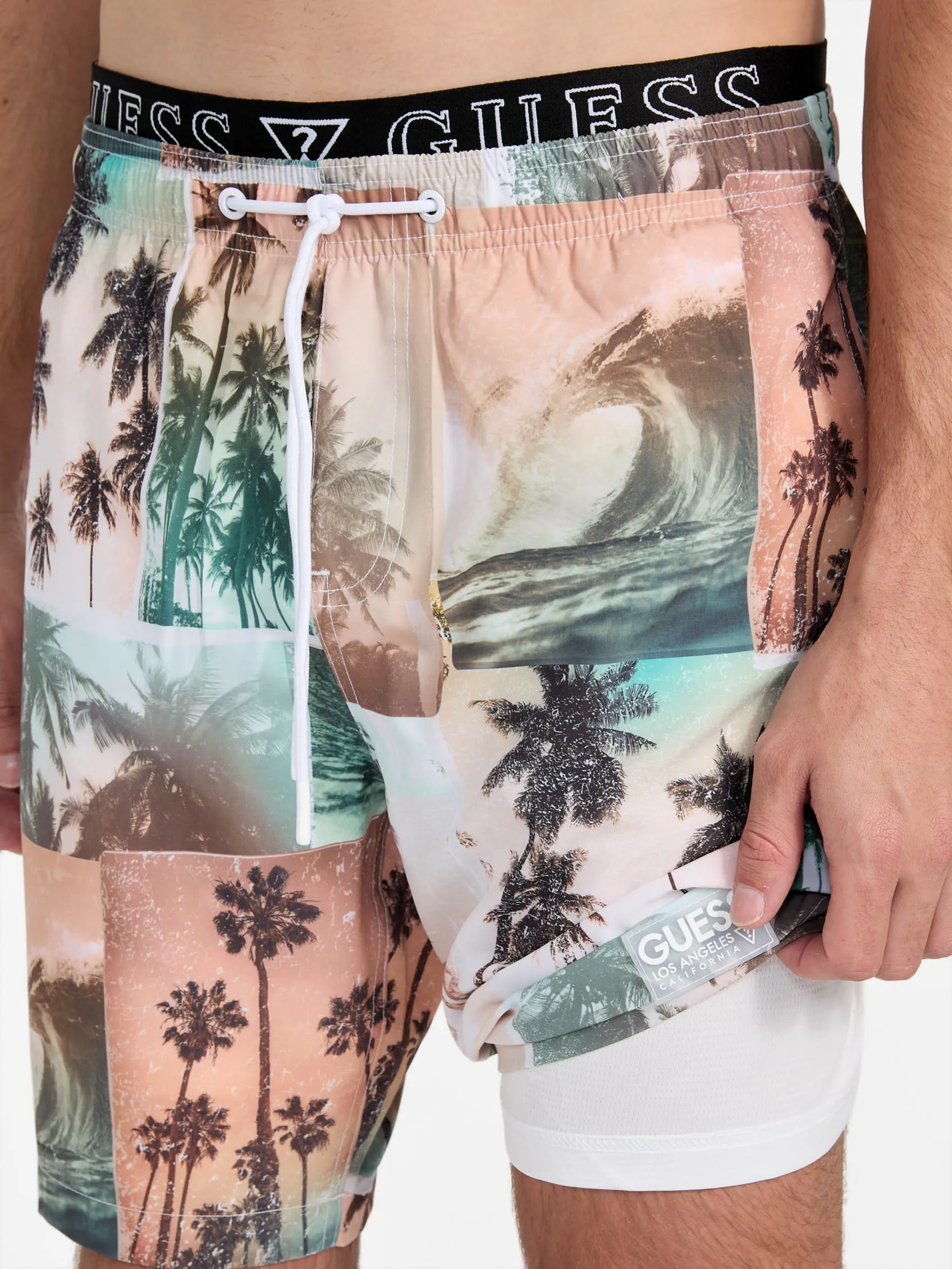 Tai Collage Volley Swim Shorts