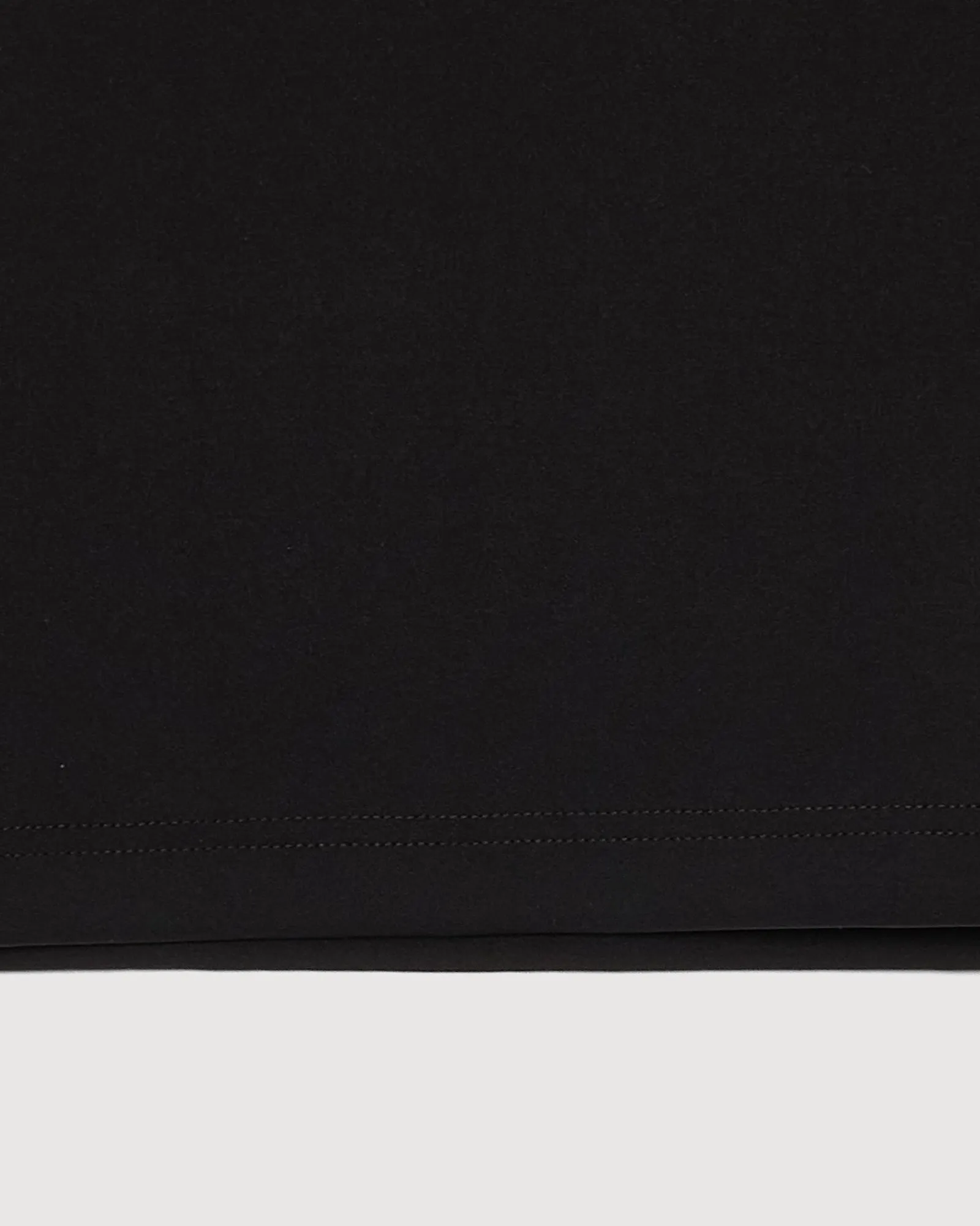 TC LOGO L/S MOCK NECK SHIRTS BLACK