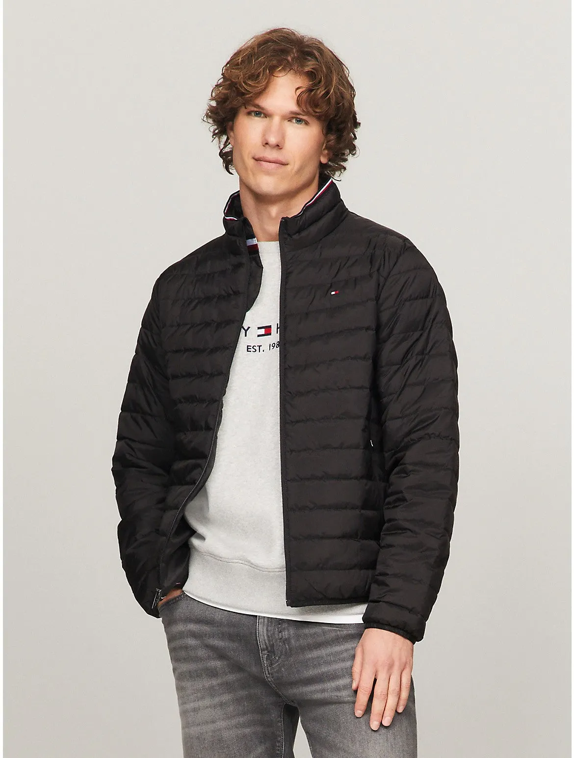 Tommy Hilfiger Men's Recycled Packable Jacket