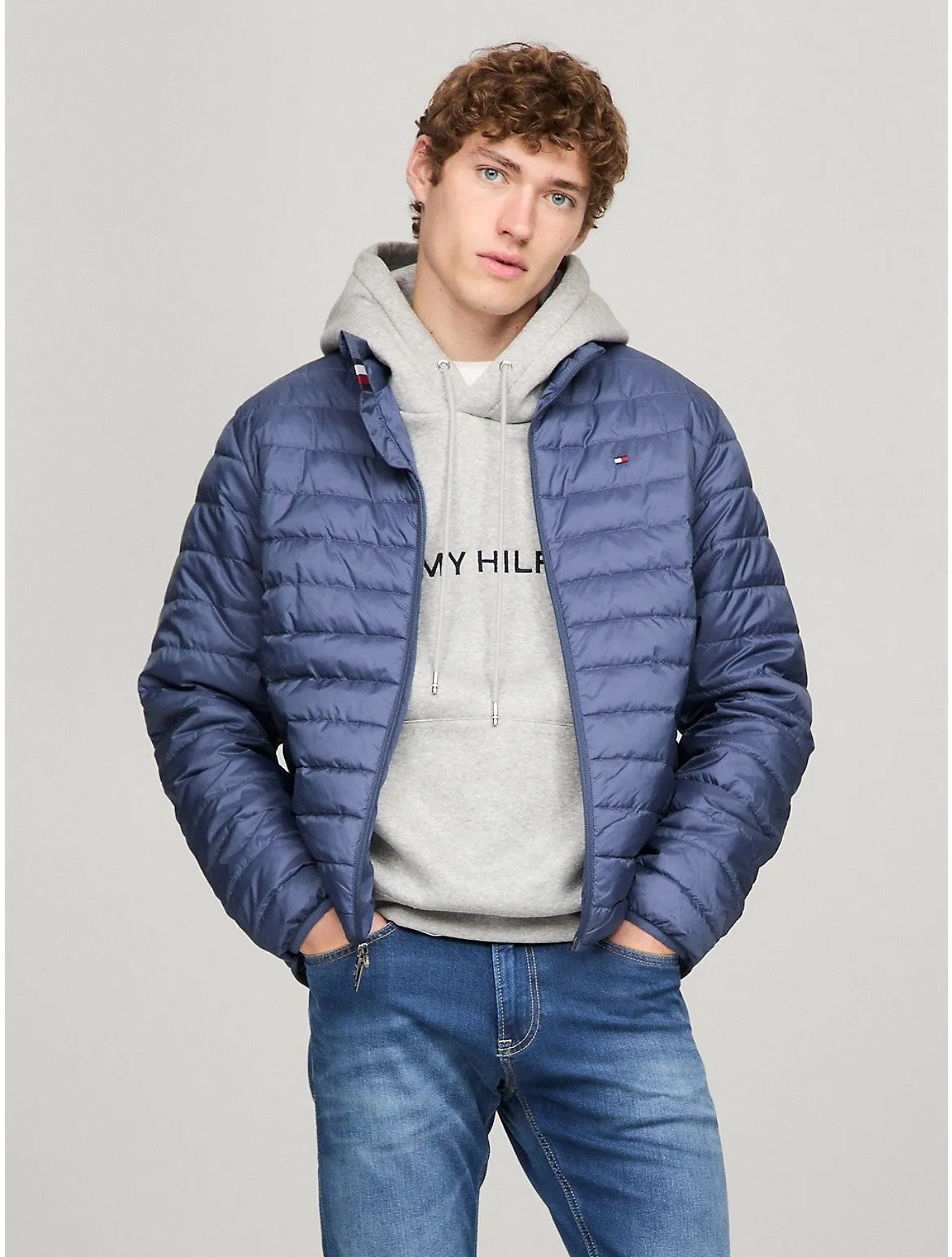 Tommy Hilfiger Men's Recycled Packable Jacket