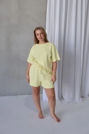 TORLA SHORTS SOFT YELLOW